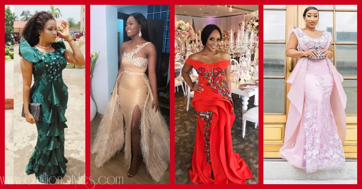 Latest Nigerian Lace Styles and Designs-Volume 1