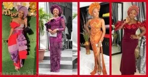 Latest Lace Asoebi Styles Volume 48