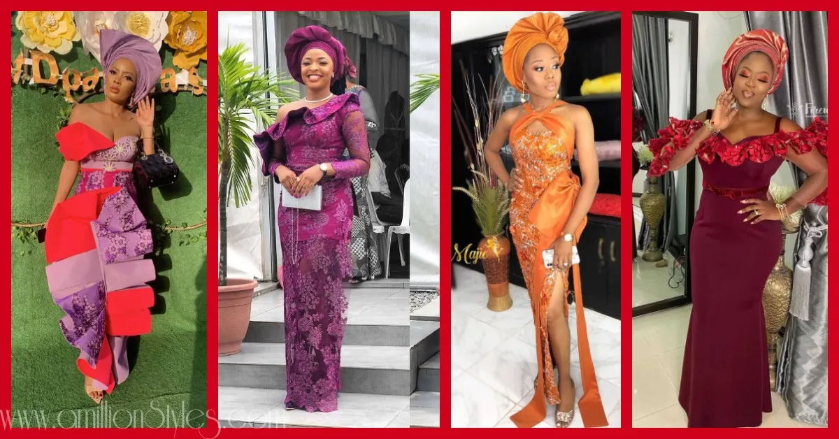 Latest Lace Asoebi Styles Volume 48