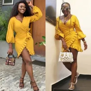 Who Wore This Yellow Number Better? Ini Edo Or Linda Osifo?