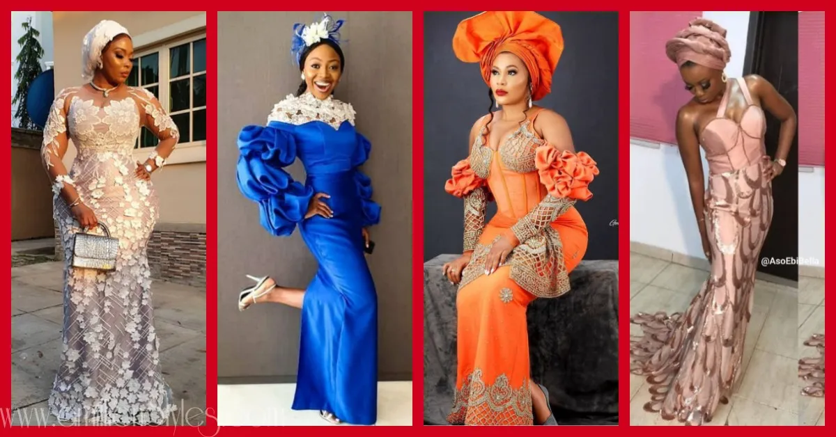 Latest Nigerian Lace Styles and Designs-Volume 3