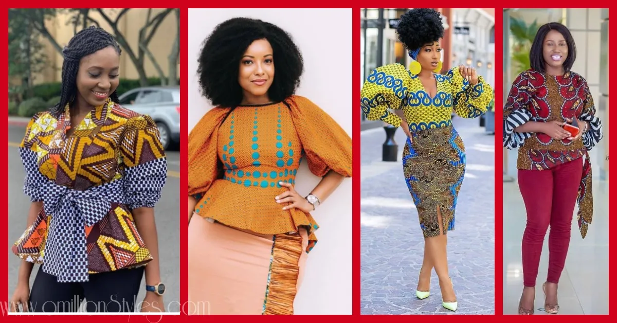Here Are 8 Cute Ankara Blouses