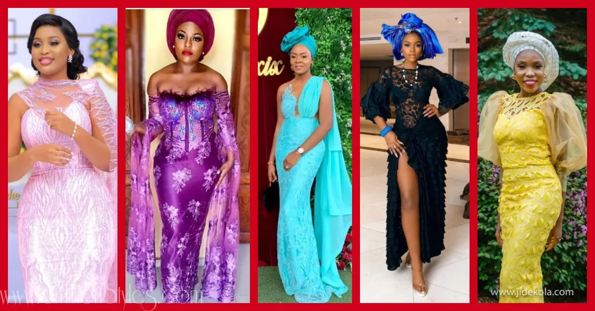 Latest Nigerian Lace Styles and Designs-Volume 2