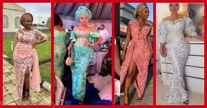 Exclusive Lace Asoebi Styles Volume 54