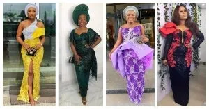 Exclusive Lace Asoebi Styles Volume 54