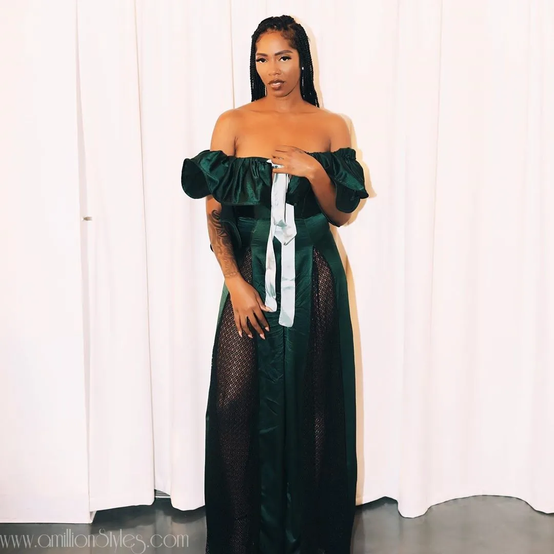 4 Styles Tiwa Savage Rocked To The New York Fashion Week