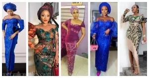 Latest Nigerian Lace Styles and Designs-Volume 17