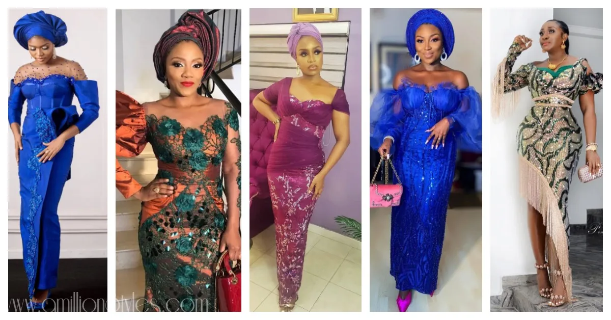 Latest Nigerian Lace Styles and Designs-Volume 17
