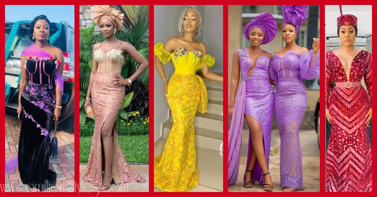 Latest Nigerian Lace Styles and Designs-Volume 18