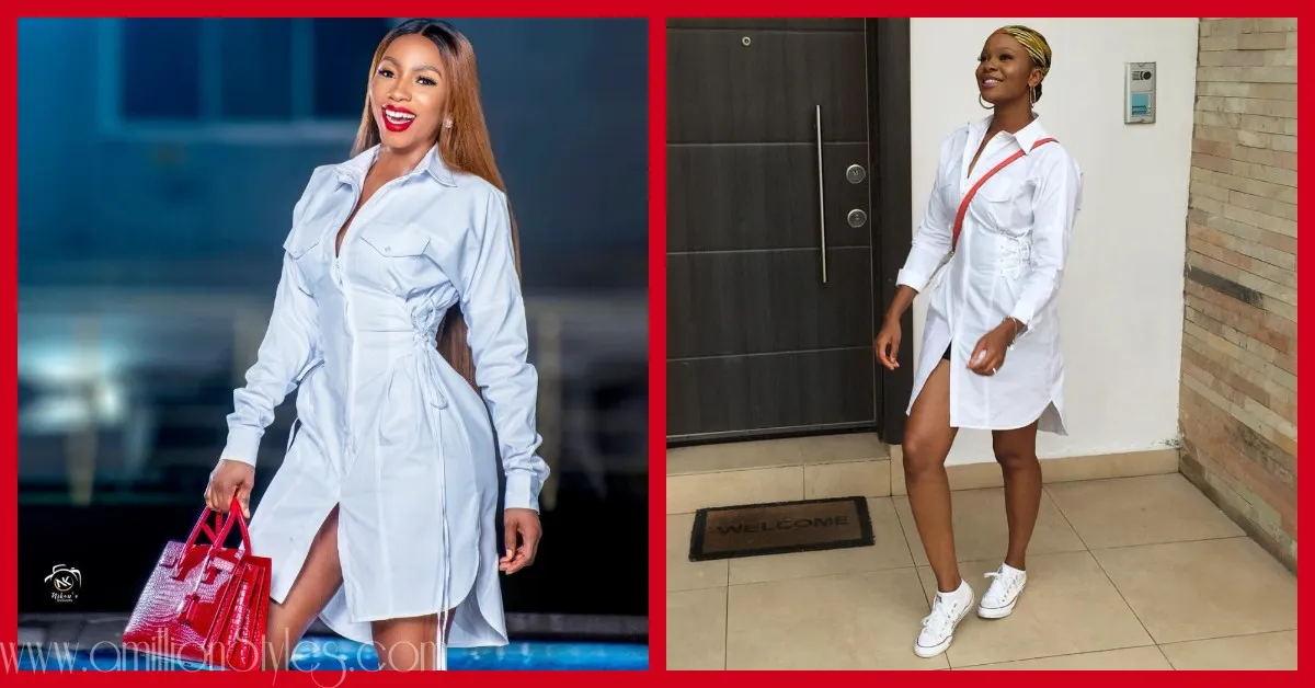 Who Wore This Tubo Shirt Dress Better? Mercy Eke Or Zainab Balogun
