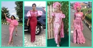The Best Pink Lace Asoebi Styles For 2019