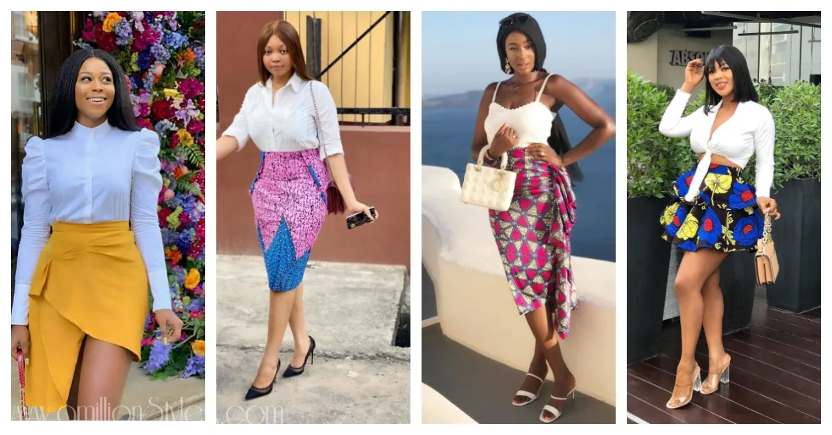 8 Hawt Ankara Skirts For The Weather