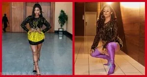 Who Wore This Lanre Da Silva Dress Better? Toke Makinwa Or Ini Dima Okogie