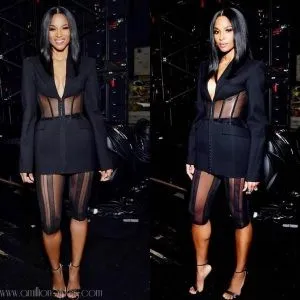 3 Different Outfit Changes By Ciara At The AMAS