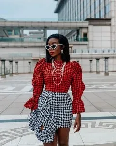Ini Dima Okogie Is All Shades Of Hawt InThis Fab Lane By Derin Ensemble