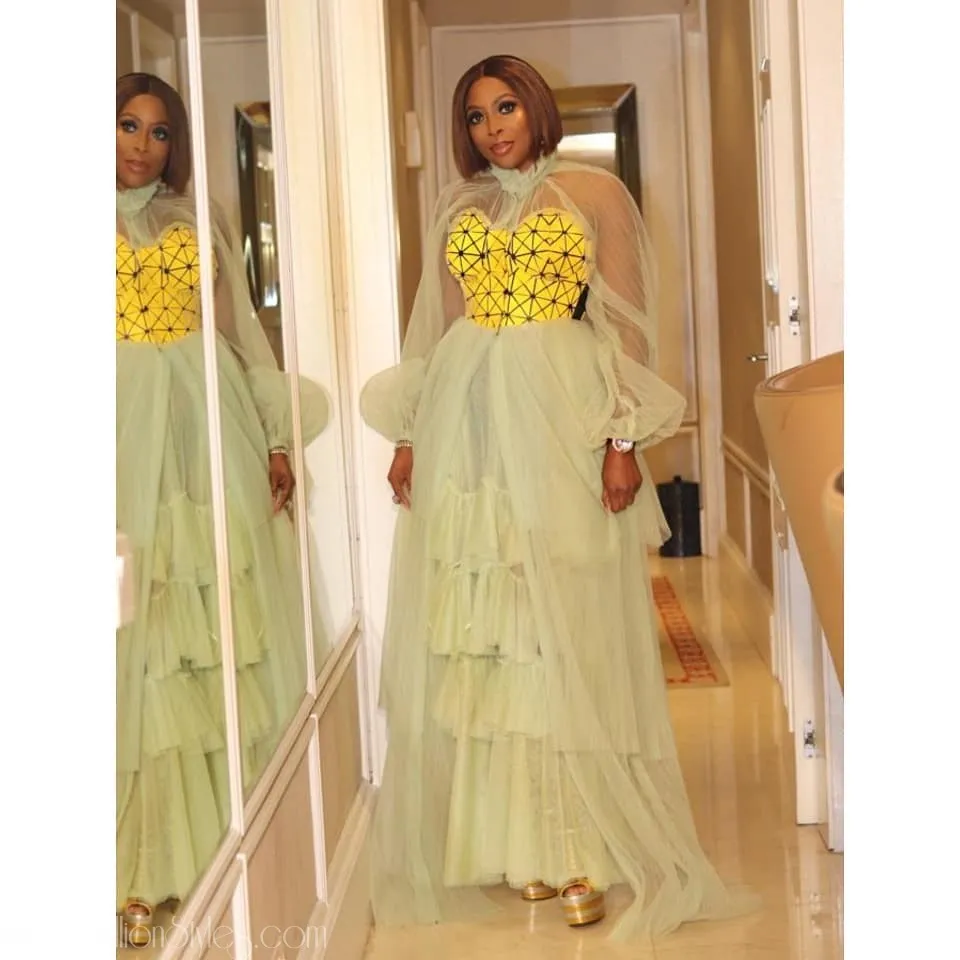 Mo Abudu Looks Like A Princess In Lanre Da Silva Ajayi