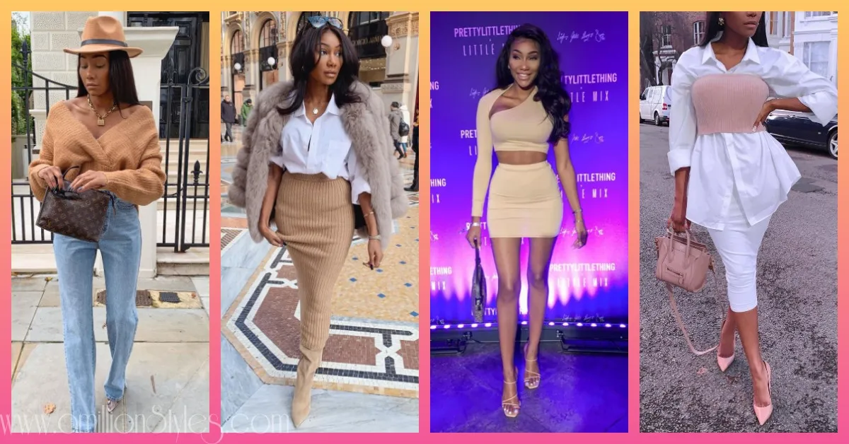 Charlotte Kamale Shows 10 Ways To Wear Nude Styles
