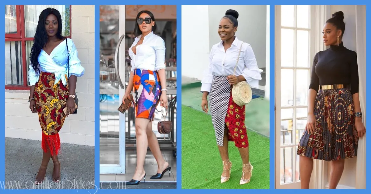 You'll Definitely Say Yes To These 9 Stylish Ankara Skirts