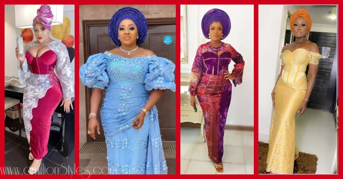 Latest Nigerian Lace Styles and Designs-Volume 27
