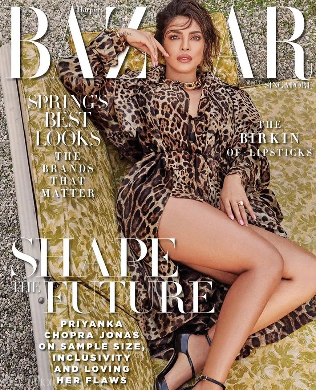 Priyanka Chopra Jonas Covers March Issue Of Bazaar
