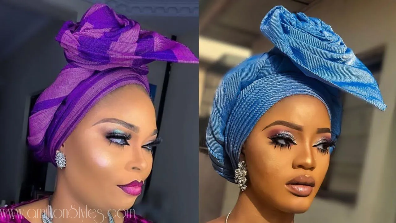 Quick And Easy Twisted Rose Gele Tutorial