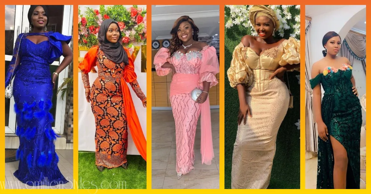 Latest Nigerian Lace Styles and Designs-Volume 30