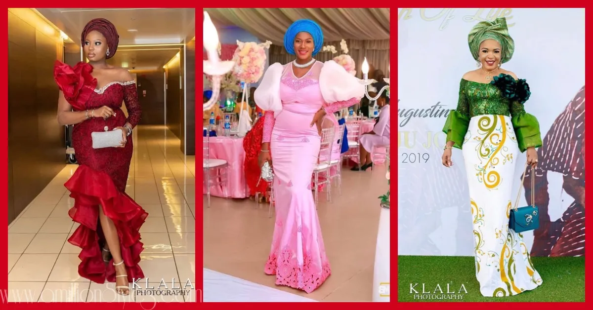 Latest Nigerian Lace Styles and Designs-Volume 33