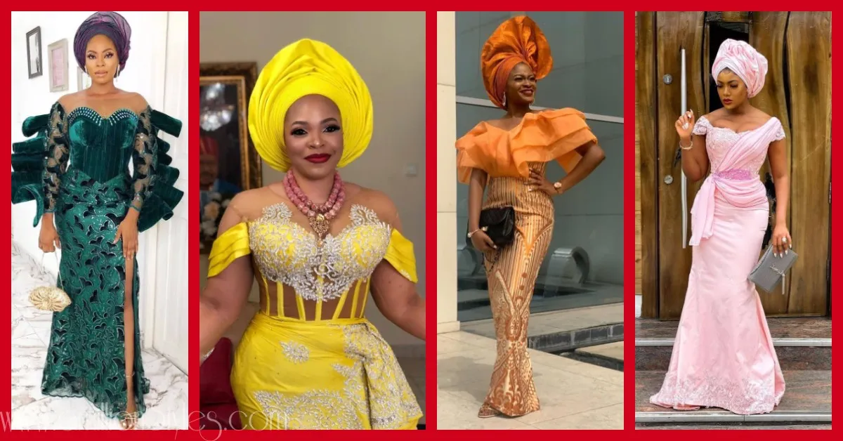 Latest Nigerian Lace Styles and Designs-Volume 31