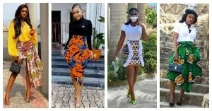 9 Unique Ankara Skirts That Studied In Harvard