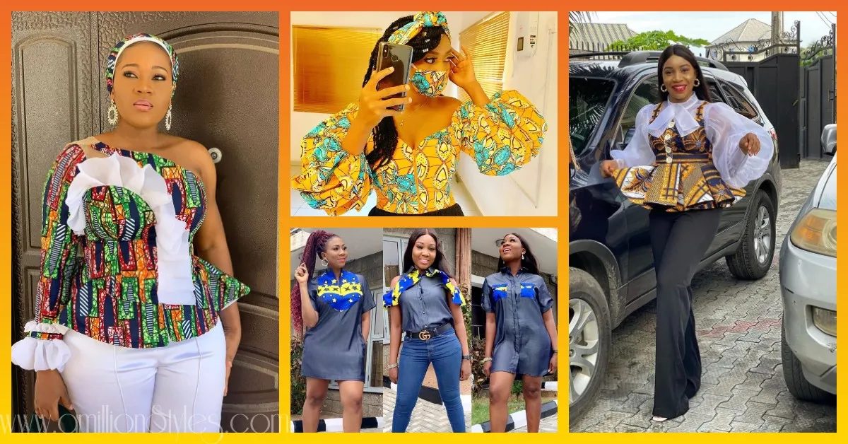 10 Beautiful Casual Ankara Tops