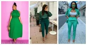 Love Green? Try Out These Green Styles Combo!