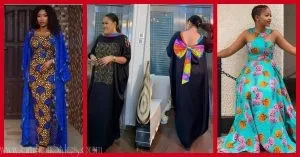 8 Stylish Long Ankara Styles