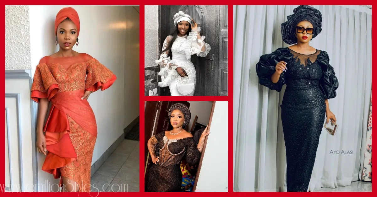 Latest Nigerian Lace Styles and Designs-Volume 35