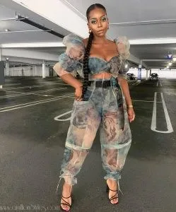 See This Unique Asos Organza Co-ord Set On Thelmajesty!