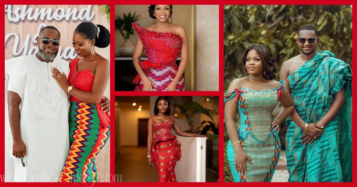 8 Fabulous Kente Styles For Ghanaian Brides