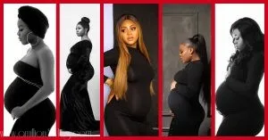 Would You Rock Black For Your Maternity Photo-shoot?