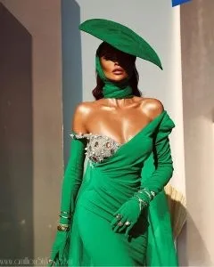 5 Green Dinner Dresses By Valdrin Sahiti That You Must See!