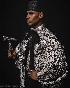 Denola Grey Shows Men How To Wear A Kimono