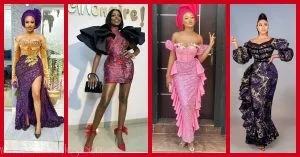Exquisite Nigerian Lace Asoebi Styles-Volume 5