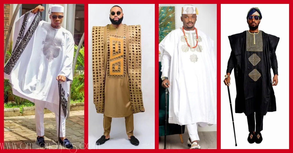 9 Modern Agbada Styles For Men