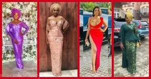 Exquisite Nigerian Lace Asoebi Styles-Volume 7