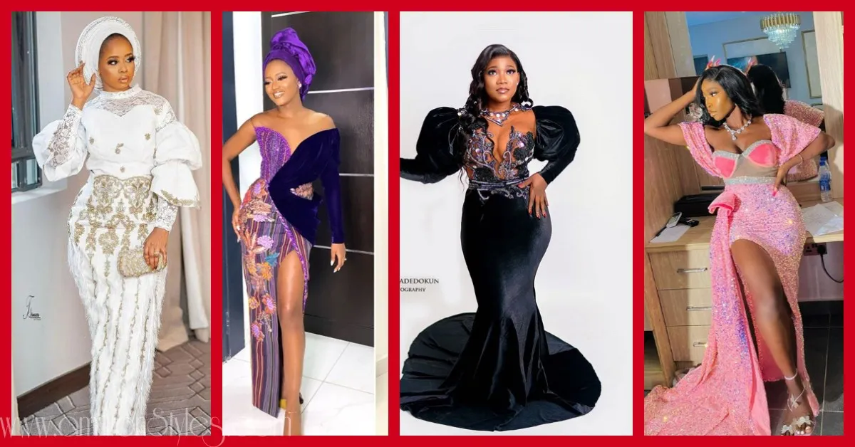 Exquisite Nigerian Lace Asoebi Styles-Volume 6