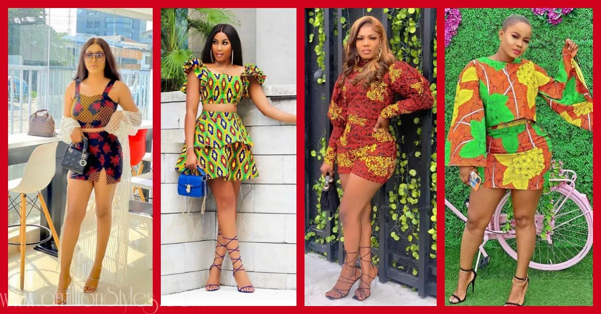 7 Lovely Ankara Coordinate Styles For Hangout With Friends