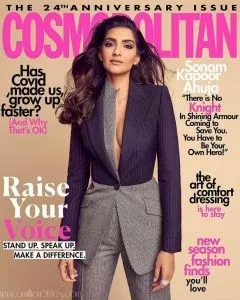 Sonam Kapoor Ahuja Stuns On The Cover Of Cosmopolitan