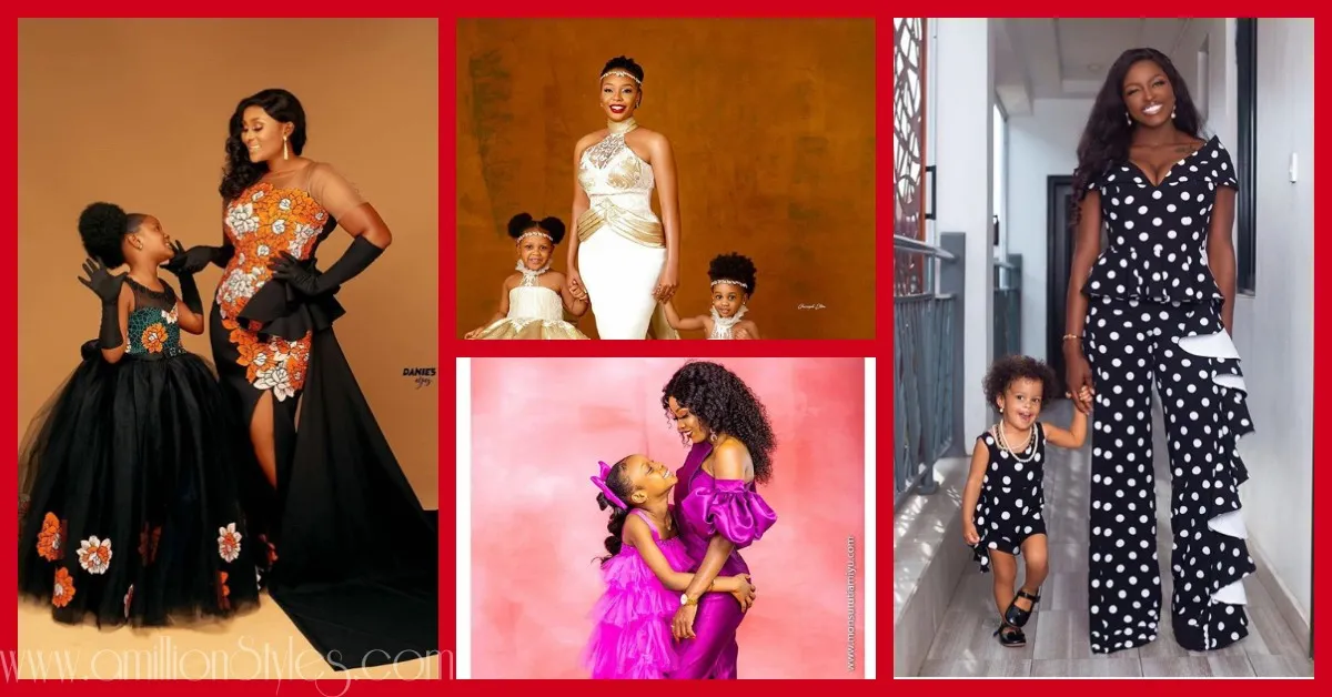 You Can't Go Wrong With Beautiful Mother And Daughter Outfits