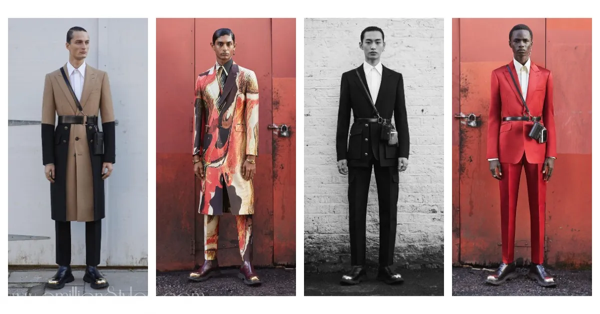 Would You Wear These Alexander McQueen Men's Suit?