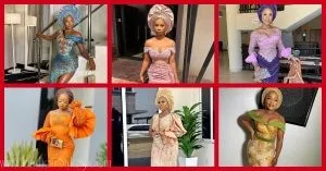 Exquisite Nigerian Lace Asoebi Styles-Volume 16