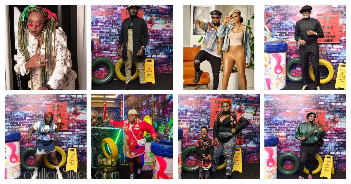 When Ghetto Meets Fabulous: Stars Style At Omo Ghetto The Saga Premiere