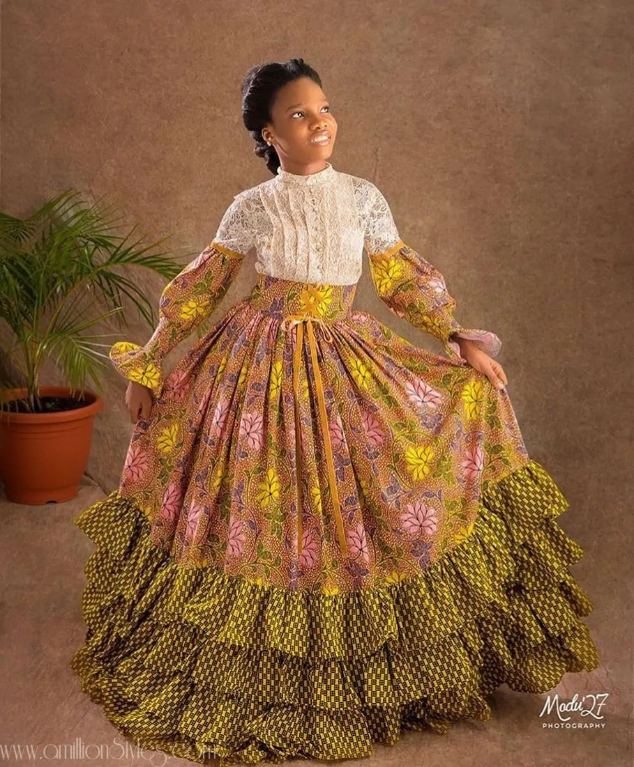 8 Fancy Ankara Styles For Kids