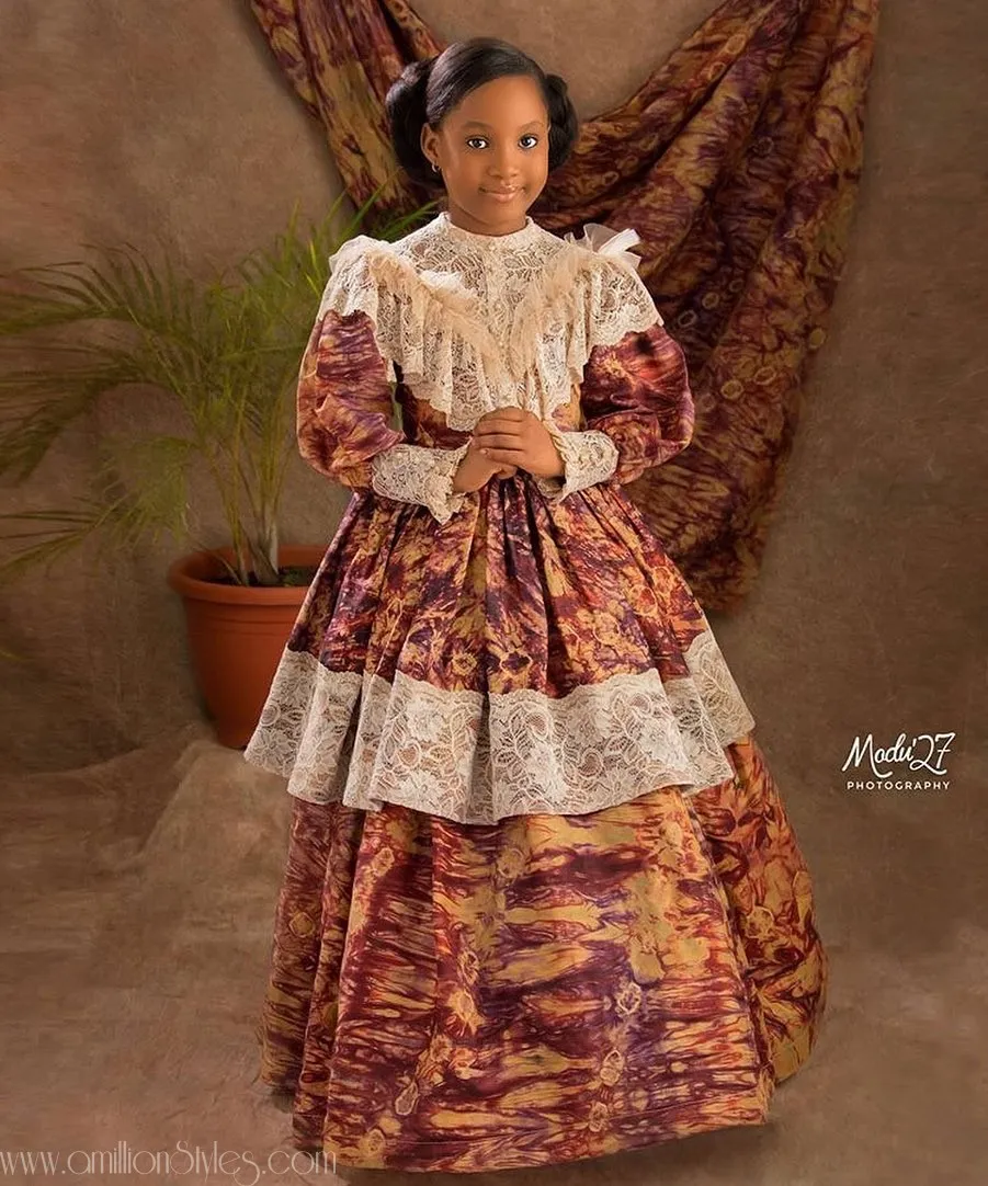 8 Fancy Ankara Styles For Kids